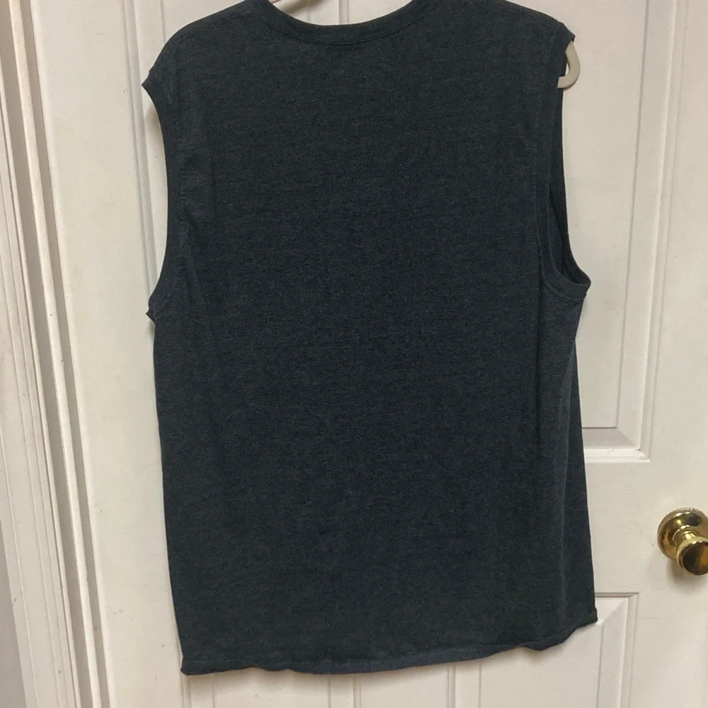 Athletic Works Men's Dark Blue Tank Top